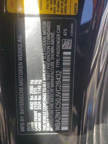 WBA2N1C50JVC28432 - 2018 BMW M240I Czarny zdjęcie 12