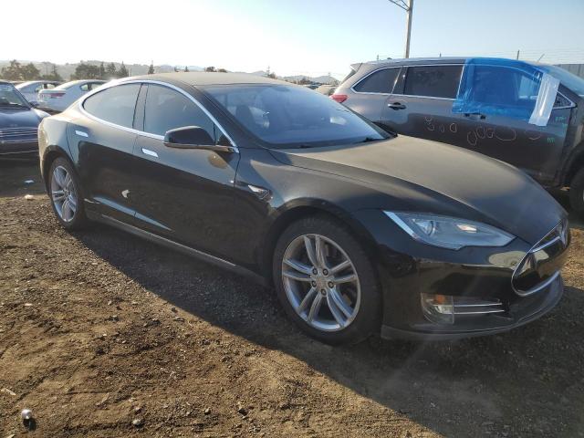 5YJSA1AGXDFP09808 - 2013 TESLA MODEL S 灰色 照片 4