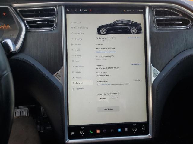 5YJSA1AGXDFP09808 - 2013 TESLA MODEL S 灰色 照片 9