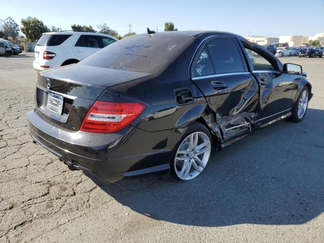 WDDGF4HB7DA822827 - 2013 MERCEDES-BENZ C 250 BLACK photo 3