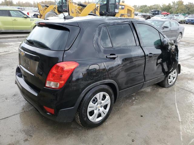 3GNCJKSB4HL173420 - 2017 CHEVROLET TRAX LS BLACK photo 3