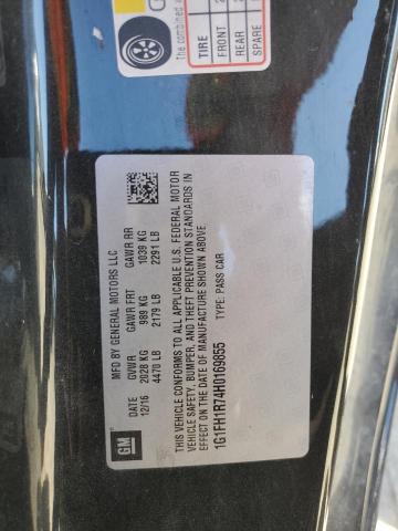 1G1FH1R74H0169855 - 2017 CHEVROLET CAMARO SS 黑色 照片 12