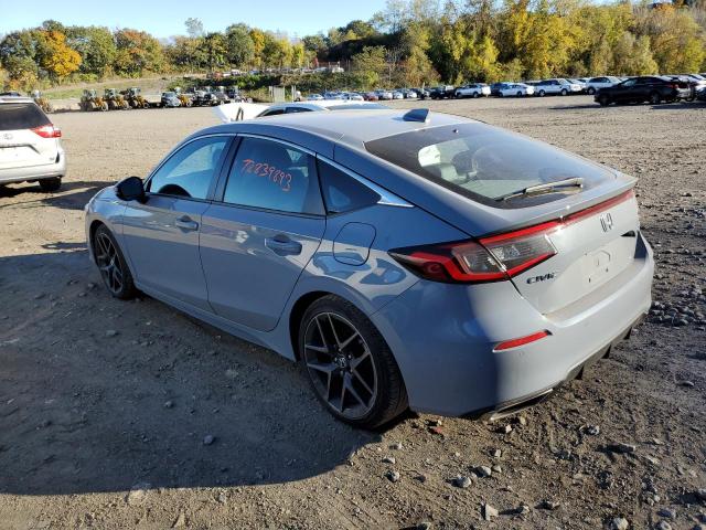 19XFL1H87NE000951 - 2022 HONDA CIVIC SPORT TOURING Grau Foto 2