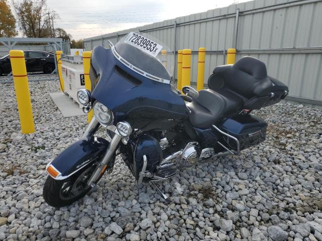 1HD1FCM19EB694401 - 2014 HARLEY-DAVIDSON FLHTCU ULTRA CLASSIC ELECTRA GLIDE BLUE photo 2