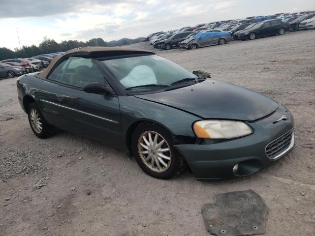 1C3EL55R32N168324 - 2002 CHRYSLER SEBRING LXI GREEN photo 4