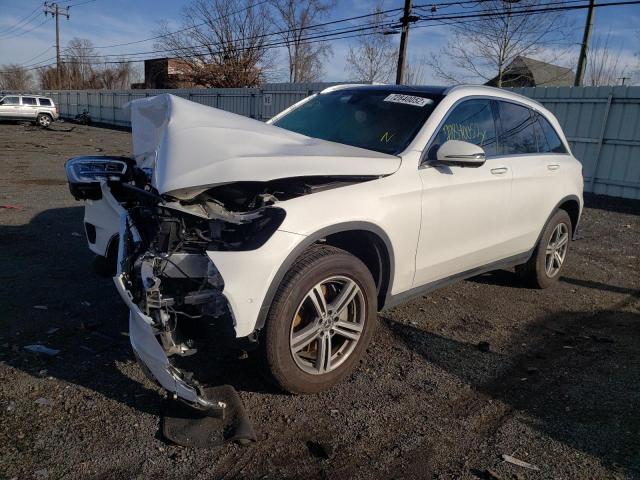 W1N0G8EB7MV297807 - 2021 MERCEDES-BENZ GLC 300 4M WHITE photo 1