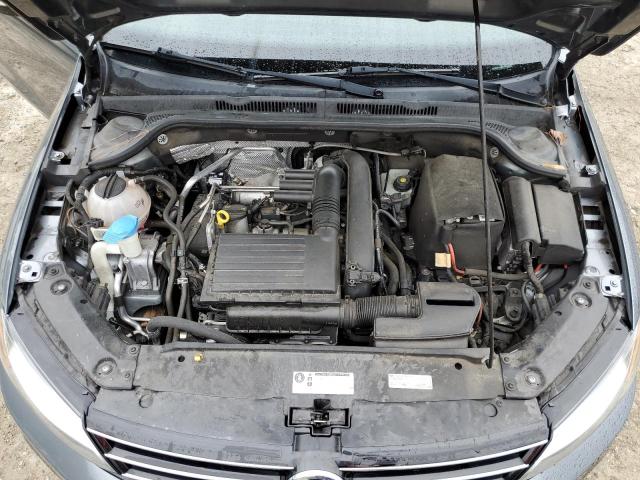 3VWDB7AJ8HM252628 - 2017 VOLKSWAGEN JETTA SE GRAY photo 11