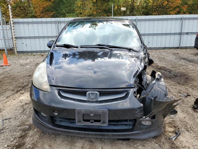 JHMGD38658S072176 - 2008 HONDA FIT SPORT BLACK photo 5