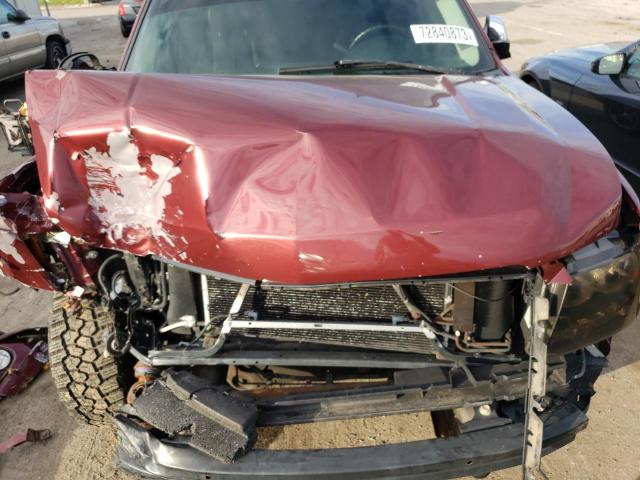 1GNFK13088J118459 - 2008 CHEVROLET TAHOE K1500 BURGUNDY photo 12