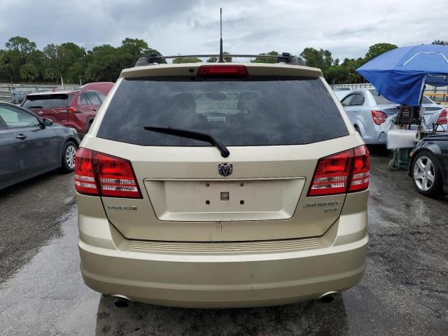 3D4PG5FV8AT195993 - 2010 DODGE JOURNEY SXT GOLD photo 6