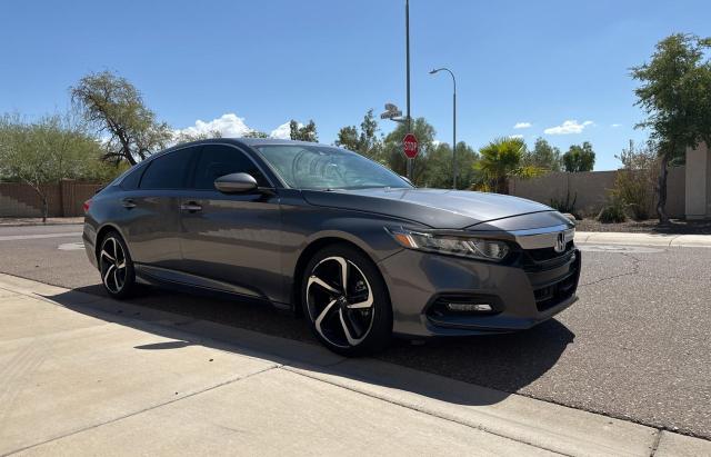 1HGCV1F31LA105247 - 2020 HONDA ACCORD SPORT GRAY photo 1