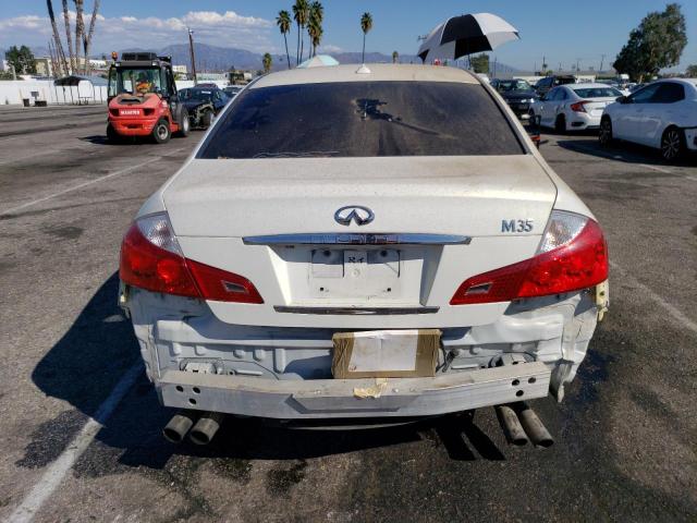 JNKAY01E88M606365 - 2008 INFINITI M35 BASE WHITE photo 6