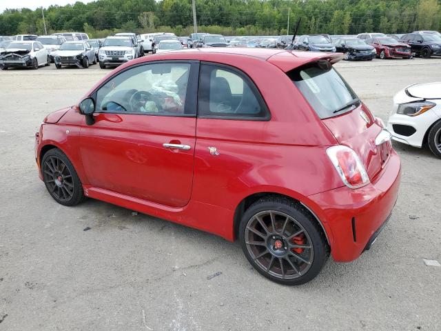 3C3CFFFH0CT297715 - 2012 FIAT 500 ABARTH RED photo 2