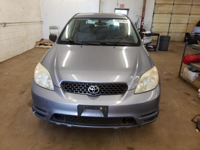 2T1KR32E43C039063 - 2003 TOYOTA COROLLA MA XR GRAY photo 5