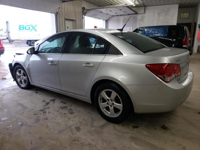 1G1PC5SB0E7465063 - 2014 CHEVROLET CRUZE LT SILVER photo 2