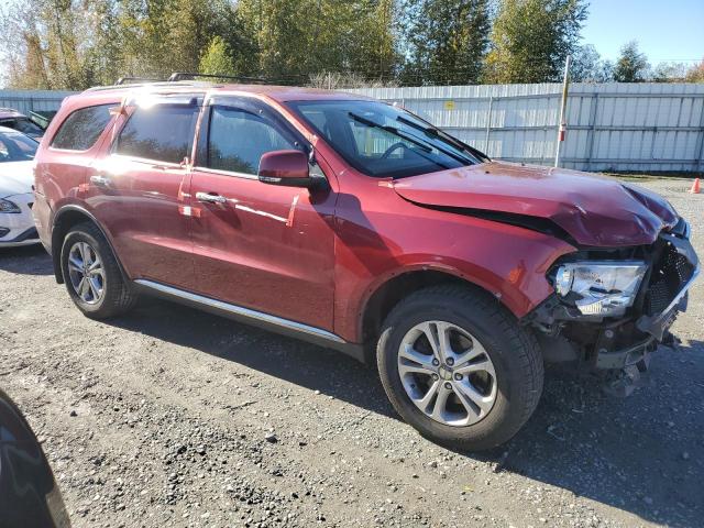 1C4SDJDT3DC538994 - 2013 DODGE DURANGO CREW BURGUNDY photo 4