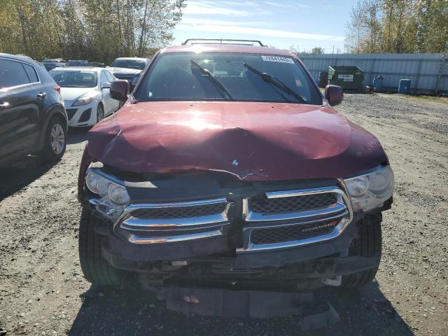 1C4SDJDT3DC538994 - 2013 DODGE DURANGO CREW BURGUNDY photo 5