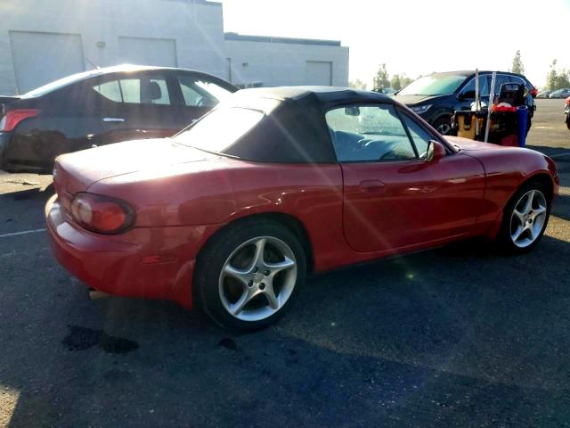 JM1NB353830304010 - 2003 MAZDA MX-5 MIATA BASE RED photo 3