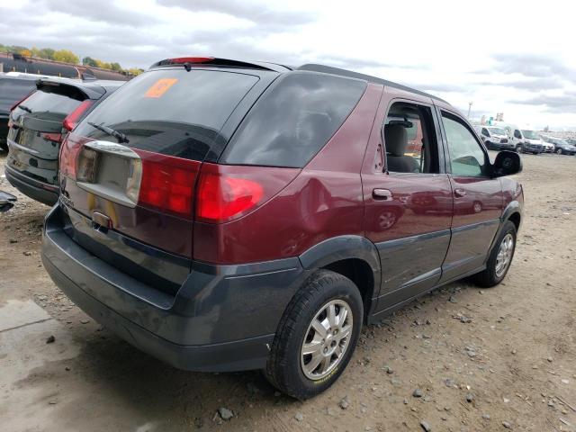 3G5DB03E44S580555 - 2004 BUICK RENDEZVOUS CX MAROON photo 3