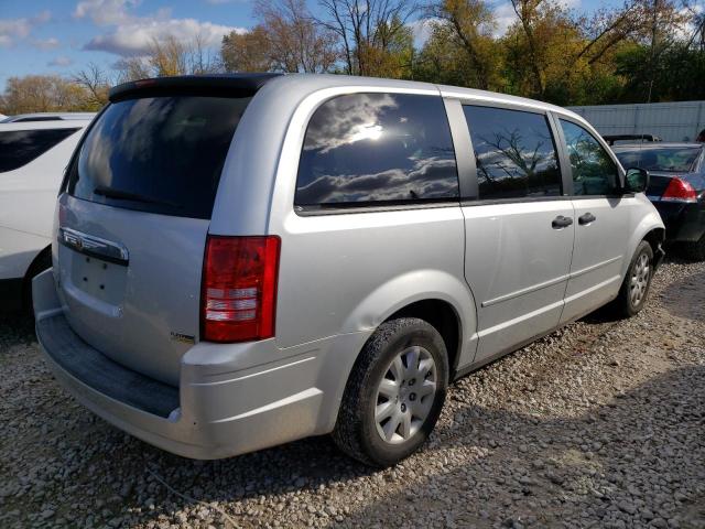 2A8HR44H38R650774 - 2008 CHRYSLER TOWN & COU LX SILVER photo 3