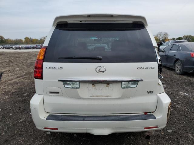 JTJBT20X550074348 - 2005 LEXUS GX 470 WHITE photo 6