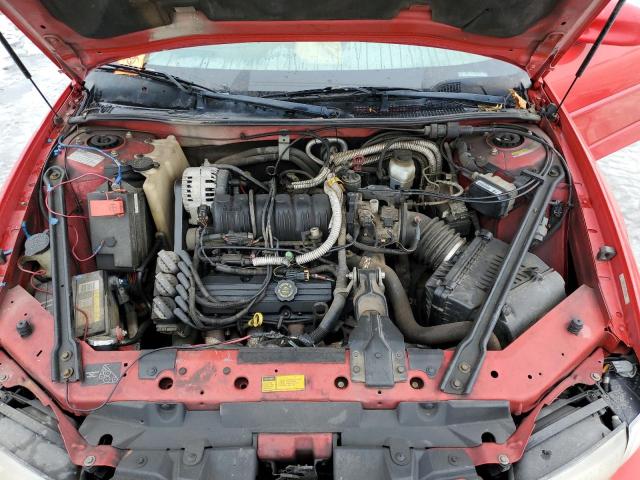 1G2WP12K8XF223862 - 1999 PONTIAC GRAND PRIX GT RED photo 11