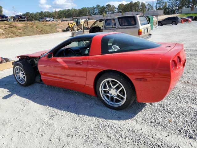 1G1YY22G125113911 - 2002 CHEVROLET CORVETTE RED photo 2