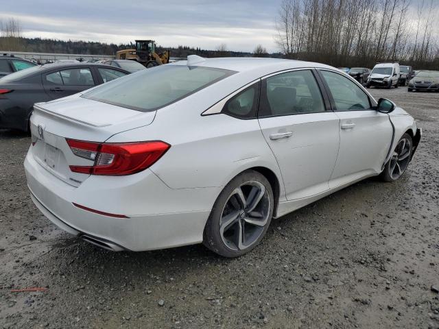 1HGCV1F35JA172611 - 2018 HONDA ACCORD SPORT WHITE photo 3