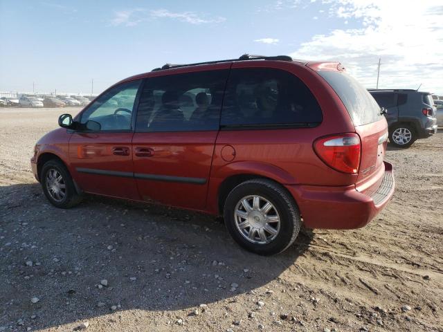 1A4GP45R66B517416 - 2006 CHRYSLER TOWN & COU წითელი ფოტო 2