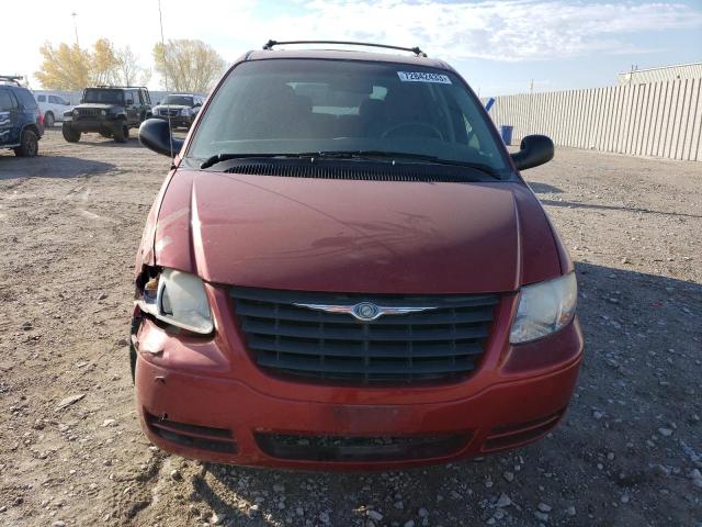 1A4GP45R66B517416 - 2006 CHRYSLER TOWN & COU წითელი ფოტო 5