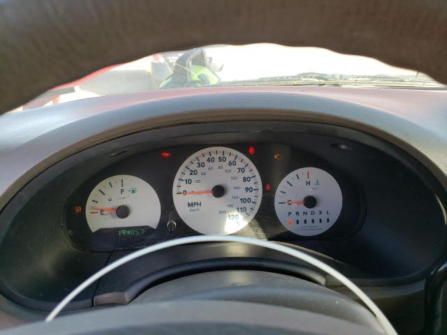 1A4GP45R66B517416 - 2006 CHRYSLER TOWN & COU წითელი ფოტო 9