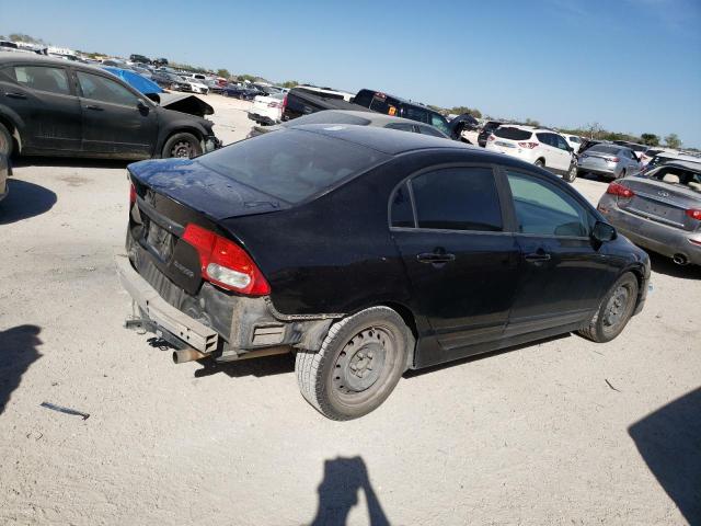 19XFA1F57AE057854 - 2010 HONDA CIVIC LX BLACK photo 3