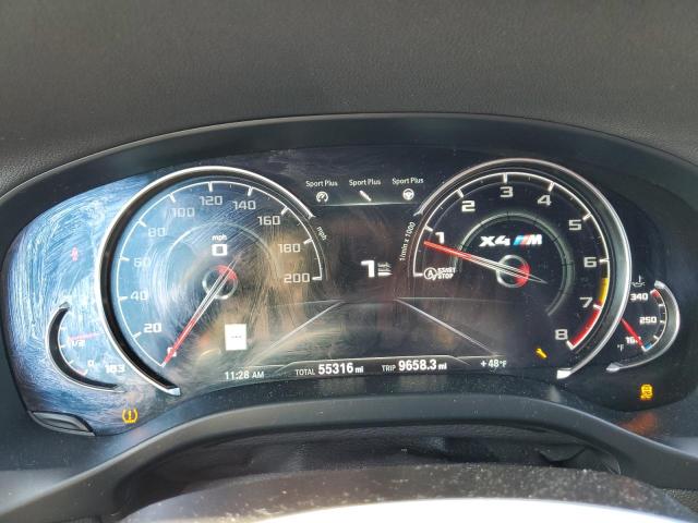 5YMUJ0C05L9C44621 - 2020 BMW X4 M COMPETITION BLACK photo 9