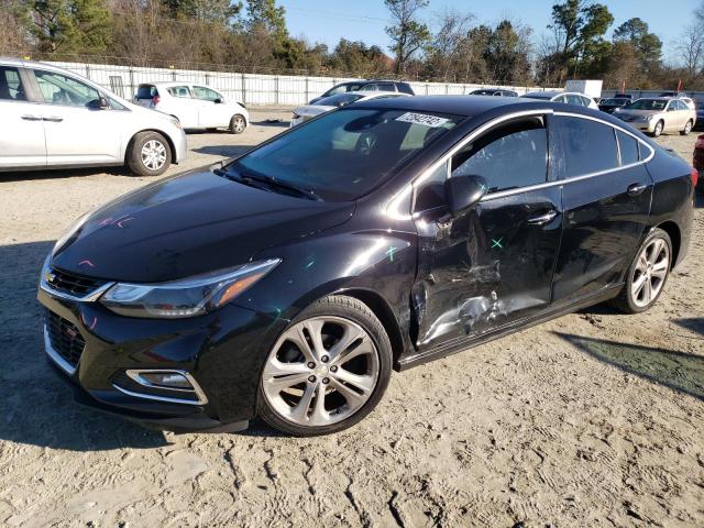 1G1BG5SM1G7305986 - 2016 CHEVROLET CRUZE PREMIER BLACK photo 1