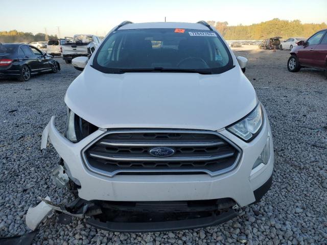 MAJ6P1UL4JC162767 - 2018 FORD ECOSPORT SE WHITE photo 5