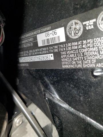 1HD1FC4107Y618081 - 2007 HARLEY-DAVIDSON FLHTCUI 白色 照片 10