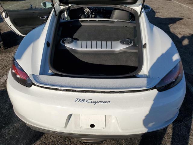 WP0AA2A87JK262265 - 2018 PORSCHE CAYMAN WHITE photo 11