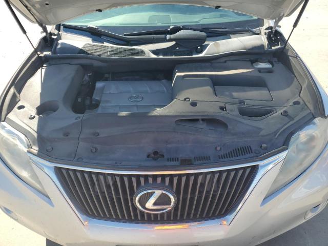 2T2ZK1BA3CC081899 - 2012 LEXUS RX 350 SILVER photo 11