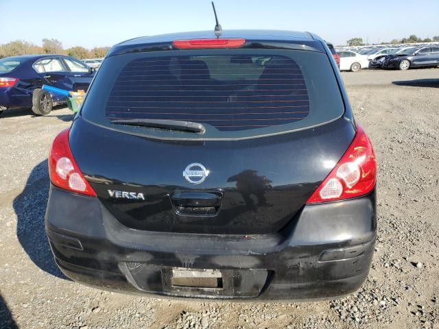 3N1BC13E47L377363 - 2007 NISSAN VERSA S BLACK photo 6