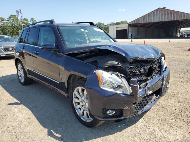 WDCGG5GB6CF918202 - 2012 MERCEDES-BENZ GLK 350 BLUE photo 4