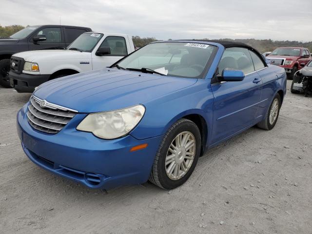 1C3LC55RX8N247621 - 2008 CHRYSLER SEBRING TOURING BLUE photo 1