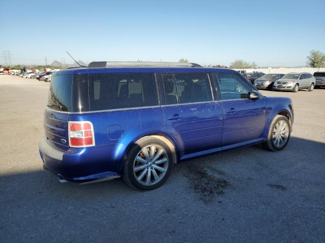 2FMGK5C84DBD35916 - 2013 FORD FLEX SEL BLUE photo 3