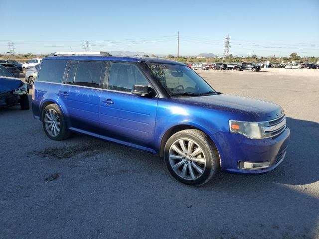 2FMGK5C84DBD35916 - 2013 FORD FLEX SEL BLUE photo 4