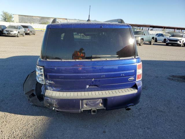 2FMGK5C84DBD35916 - 2013 FORD FLEX SEL BLUE photo 6