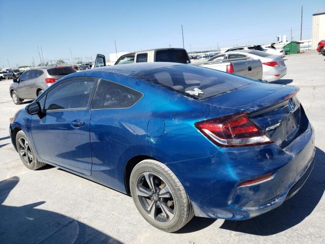 2HGFG3B88EH523071 - 2014 HONDA CIVIC EX 蓝色 照片 2