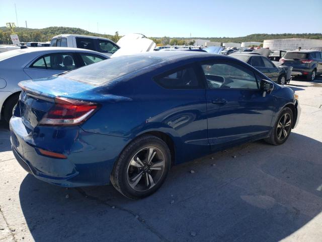 2HGFG3B88EH523071 - 2014 HONDA CIVIC EX 蓝色 照片 3