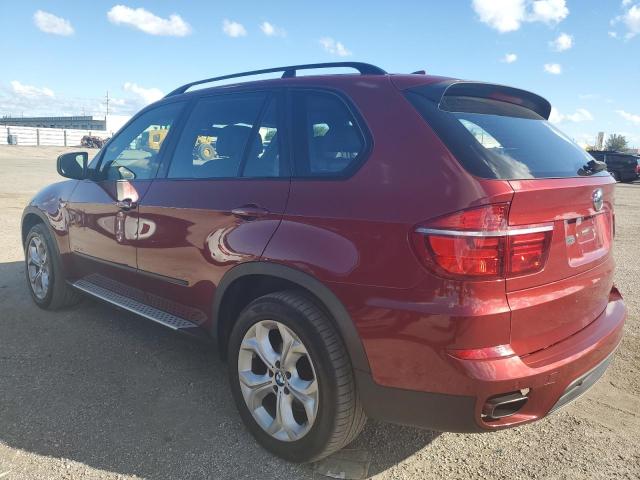 5UXZV8C56BL417850 - 2011 BMW X5 XDRIVE50I RED photo 2