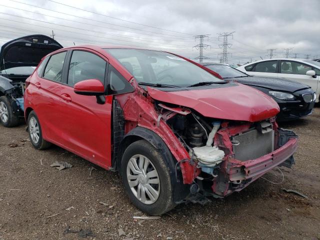 JHMGK5H59GX005722 - 2016 HONDA FIT LX Rouge photo 4