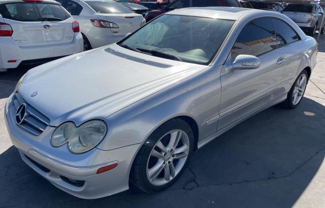 WDBTJ56J66F175249 - 2006 MERCEDES-BENZ CLK 350 SILVER photo 2