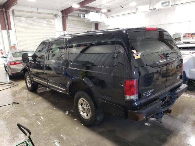 1FMSU43P05ED25735 - 2005 FORD EXCURSION LIMITED BLACK photo 2